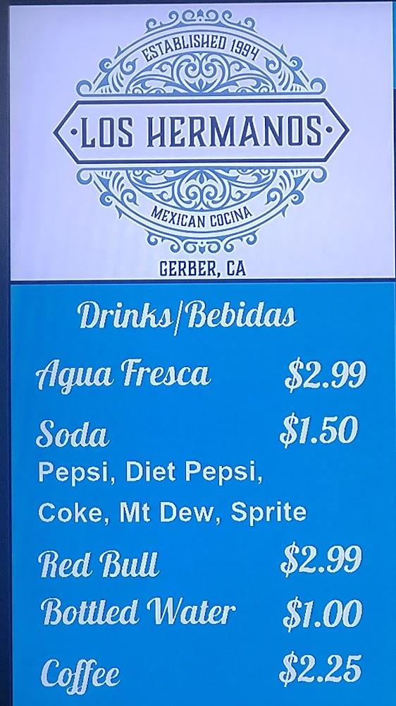 Los Hermanos Mexican Cocina Menu image 1
