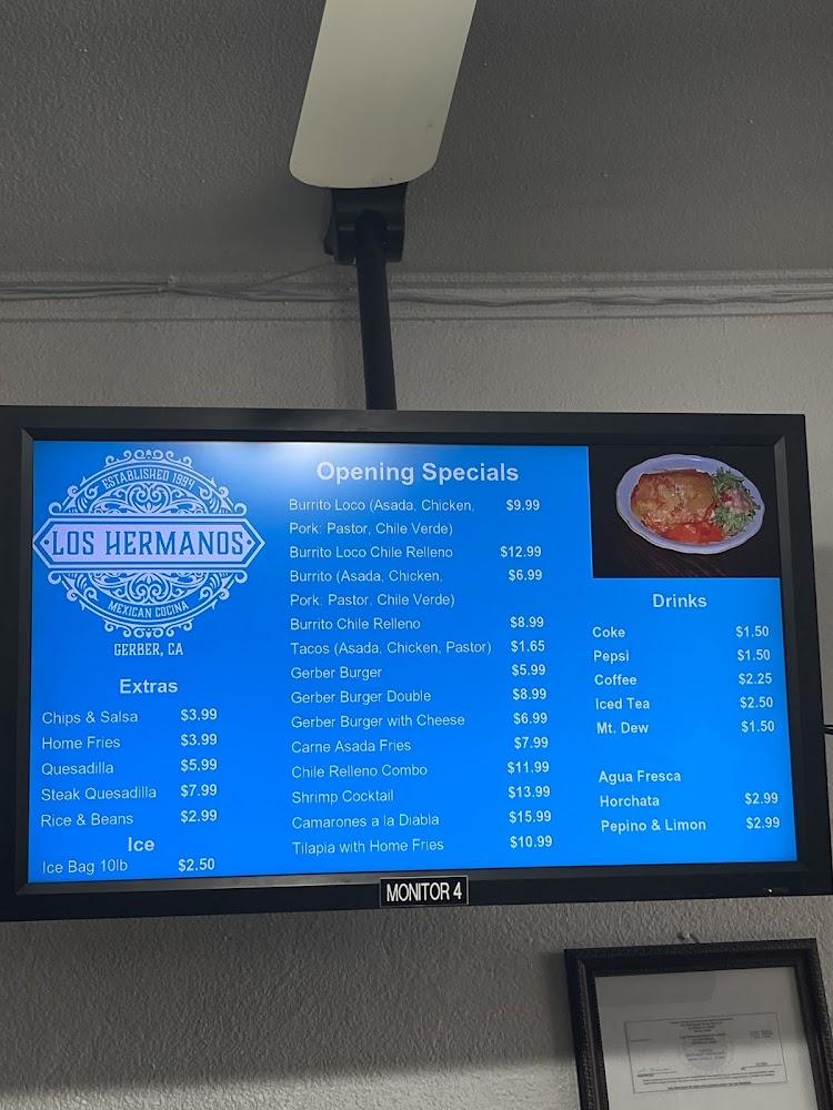 Los Hermanos Mexican Cocina Menu image 2
